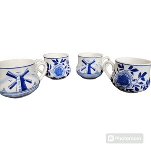 Vintage Delft cups/mugs